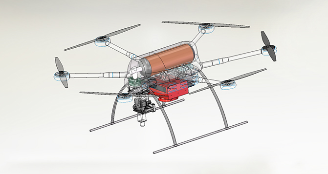 氫動(dòng)力無人機(jī)及其燃料電池系統(tǒng)