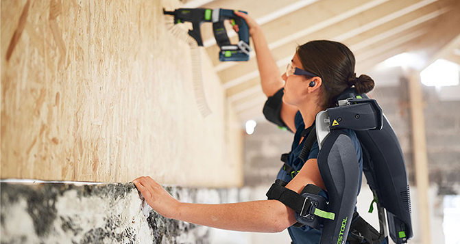 人機(jī)完美協(xié)作， Festool主動(dòng)外骨骼再升級(jí)